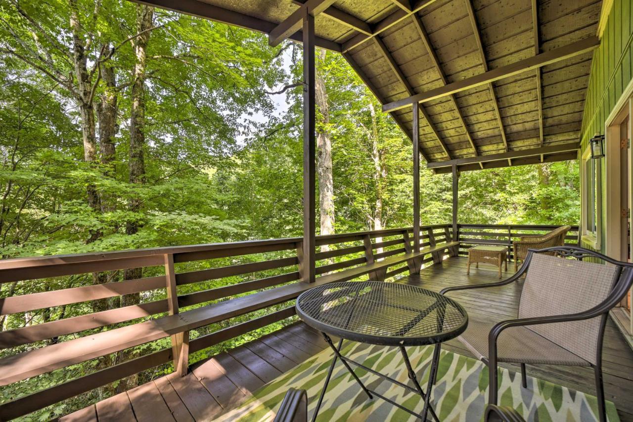 Charming Maggie Valley Getaway With Fire Pit! Exterior photo